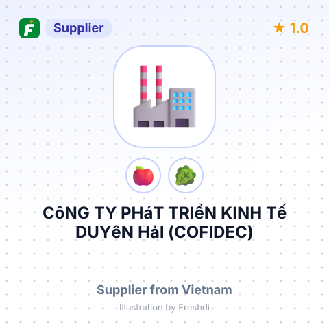 CôNG TY PHáT TRIểN KINH Tế DUYêN HảI (COFIDEC) – summary card, no photo uploaded yet
