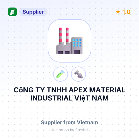 CôNG TY TNHH APEX MATERIAL INDUSTRIAL VIệT NAM – summary card, no photo uploaded yet