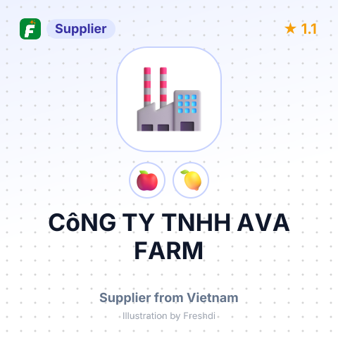 CôNG TY TNHH AVA FARM – summary card, no photo uploaded yet
