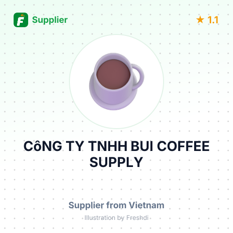 CôNG TY TNHH BUI COFFEE SUPPLY – summary card, no photo uploaded yet