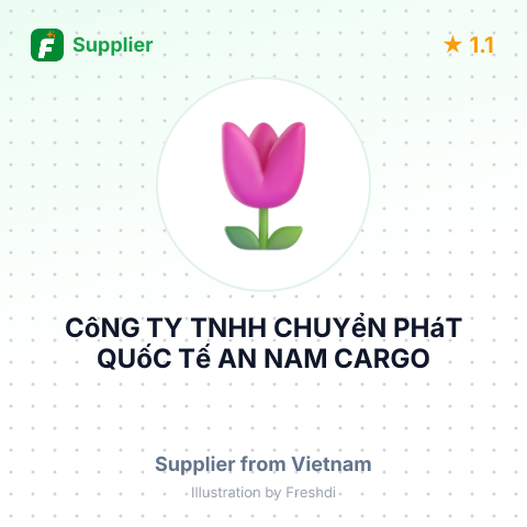 CôNG TY TNHH CHUYểN PHáT QUốC Tế AN NAM CARGO – summary card, no photo uploaded yet