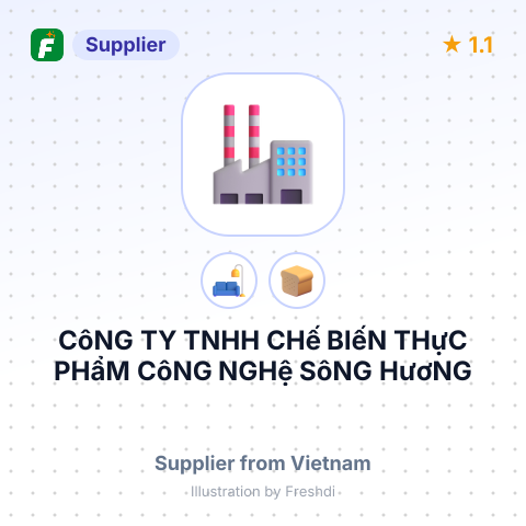 CôNG TY TNHH CHế BIếN THựC PHẩM CôNG NGHệ SôNG HươNG – summary card, no photo uploaded yet