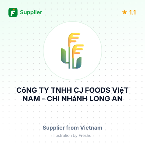 CôNG TY TNHH CJ FOODS VIệT NAM - CHI NHáNH LONG AN – summary card, no photo uploaded yet