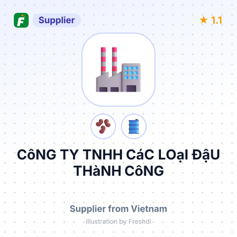 CôNG TY TNHH CáC LOạI ĐậU THàNH CôNG – summary card, no photo uploaded yet