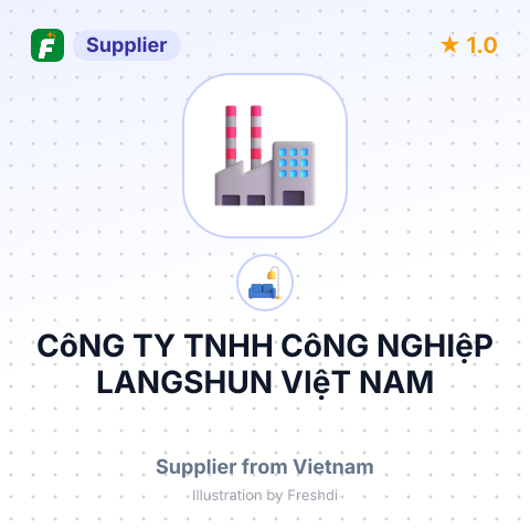 CôNG TY TNHH CôNG NGHIệP LANGSHUN VIệT NAM – summary card, no photo uploaded yet