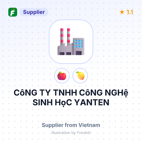 CôNG TY TNHH CôNG NGHệ SINH HọC YANTEN – summary card, no photo uploaded yet