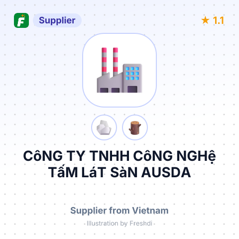 CôNG TY TNHH CôNG NGHệ TấM LáT SàN AUSDA – summary card, no photo uploaded yet