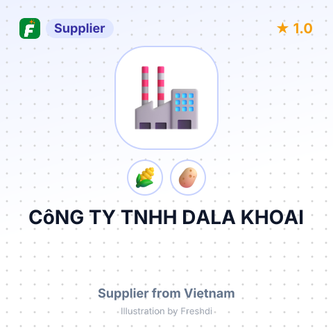 CôNG TY TNHH DALA KHOAI – summary card, no photo uploaded yet