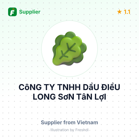CôNG TY TNHH DầU ĐIềU LONG SơN TâN LợI – summary card, no photo uploaded yet