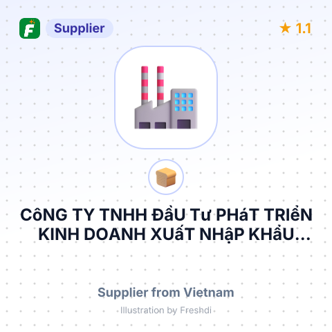 CôNG TY TNHH ĐầU Tư PHáT TRIểN KINH DOANH XUấT NHậP KHẩU ĐứC HUY – summary card, no photo uploaded yet