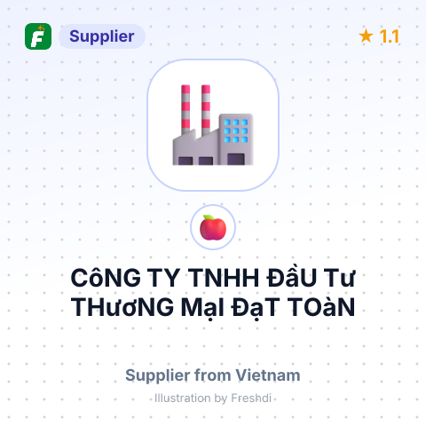 CôNG TY TNHH ĐầU Tư THươNG MạI ĐạT TOàN – summary card, no photo uploaded yet