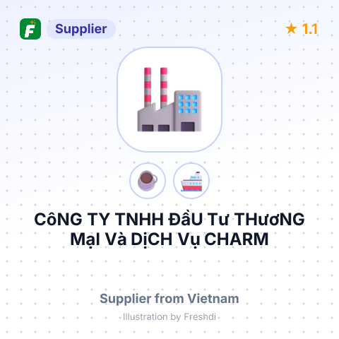 CôNG TY TNHH ĐầU Tư THươNG MạI Và DịCH Vụ CHARM – summary card, no photo uploaded yet