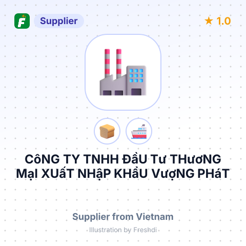 CôNG TY TNHH ĐầU Tư THươNG MạI XUấT NHậP KHẩU VượNG PHáT – summary card, no photo uploaded yet