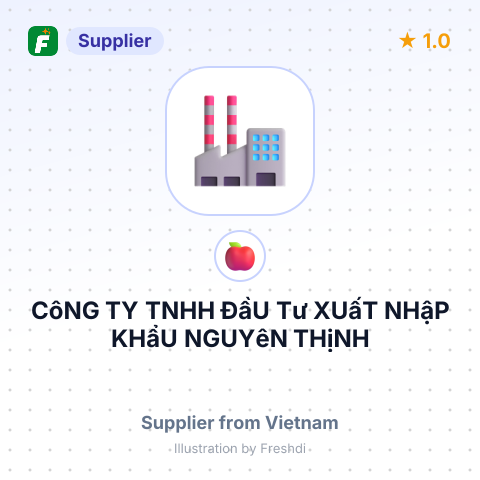 CôNG TY TNHH ĐầU Tư XUấT NHậP KHẩU NGUYêN THịNH – summary card, no photo uploaded yet