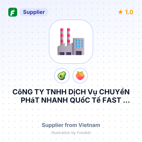 CôNG TY TNHH DịCH Vụ CHUYểN PHáT NHANH QUốC Tế FAST EXPRESS – summary card, no photo uploaded yet