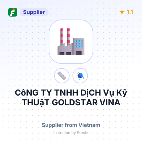 CôNG TY TNHH DịCH Vụ Kỹ THUậT GOLDSTAR VINA – summary card, no photo uploaded yet