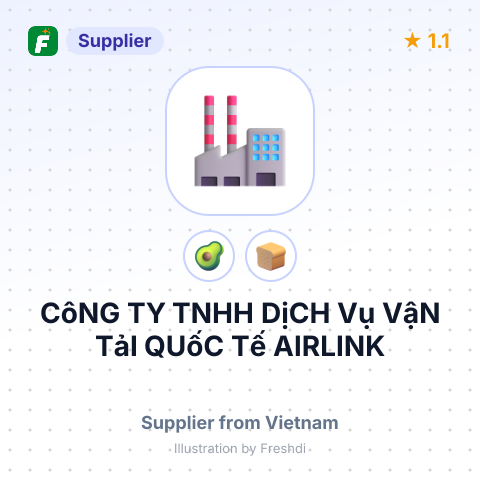 CôNG TY TNHH DịCH Vụ VậN TảI QUốC Tế AIRLINK – summary card, no photo uploaded yet
