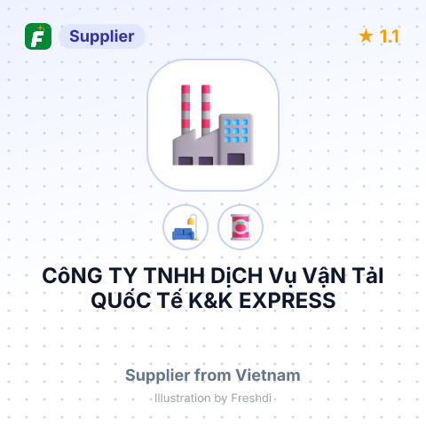 CôNG TY TNHH DịCH Vụ VậN TảI QUốC Tế K&K EXPRESS – summary card, no photo uploaded yet