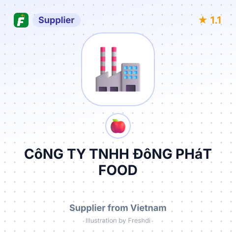 CôNG TY TNHH ĐôNG PHáT FOOD – summary card, no photo uploaded yet