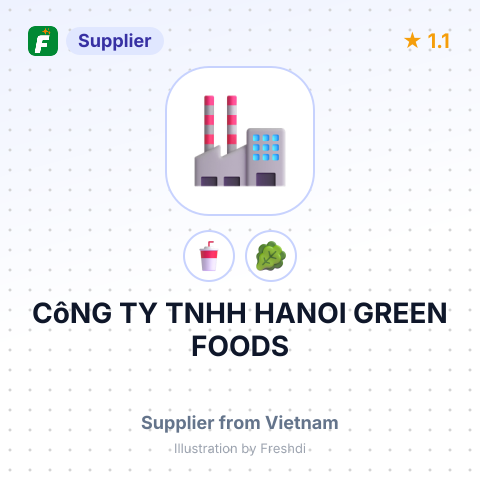 CôNG TY TNHH HANOI GREEN FOODS – summary card, no photo uploaded yet