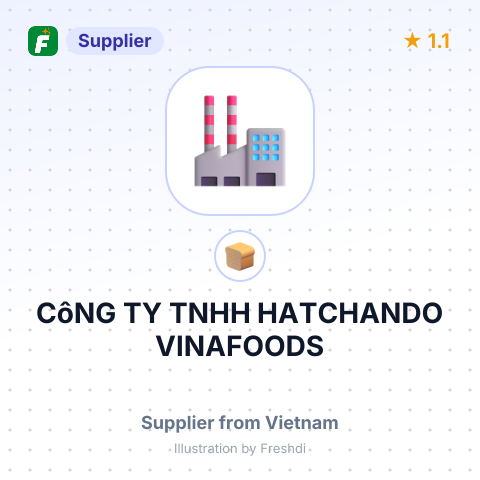 CôNG TY TNHH HATCHANDO VINAFOODS – summary card, no photo uploaded yet