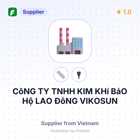 CôNG TY TNHH KIM KHí BảO Hộ LAO ĐôNG VIKOSUN – summary card, no photo uploaded yet