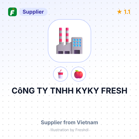 CôNG TY TNHH KYKY FRESH – summary card, no photo uploaded yet