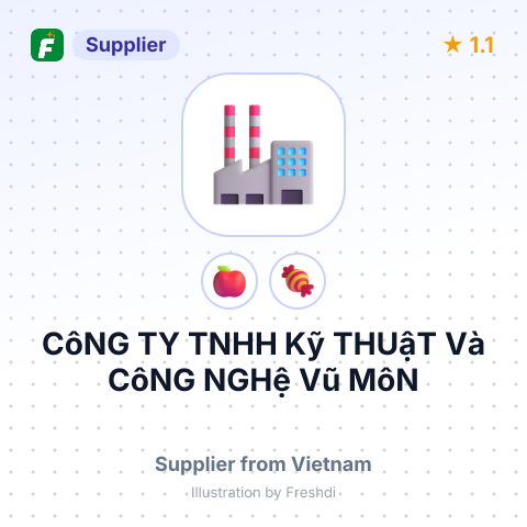 CôNG TY TNHH Kỹ THUậT Và CôNG NGHệ Vũ MôN – summary card, no photo uploaded yet