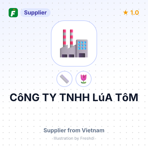 CôNG TY TNHH LúA TôM – summary card, no photo uploaded yet