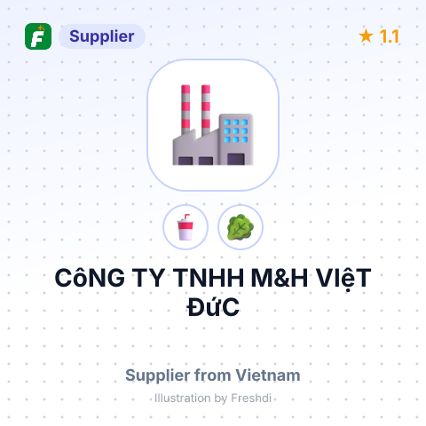 CôNG TY TNHH M&H VIệT ĐứC – summary card, no photo uploaded yet