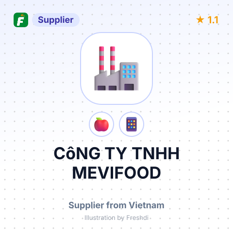 CôNG TY TNHH MEVIFOOD – summary card, no photo uploaded yet