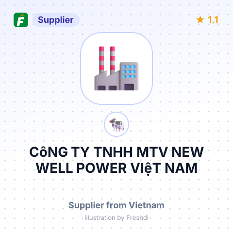 CôNG TY TNHH MTV NEW WELL POWER VIệT NAM – summary card, no photo uploaded yet
