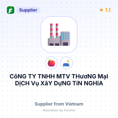 CôNG TY TNHH MTV THươNG MạI DịCH Vụ XâY DựNG TíN NGHĩA – summary card, no photo uploaded yet