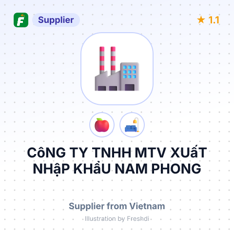 CôNG TY TNHH MTV XUấT NHậP KHẩU NAM PHONG – summary card, no photo uploaded yet