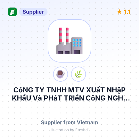 CôNG TY TNHH MTV XUấT NHậP KHẩU Và PHáT TRIểN CôNG NGHệ NHậT BảN – summary card, no photo uploaded yet