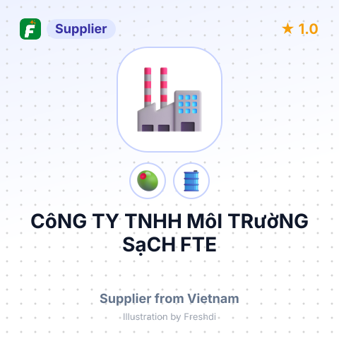 CôNG TY TNHH MôI TRườNG SạCH FTE – summary card, no photo uploaded yet