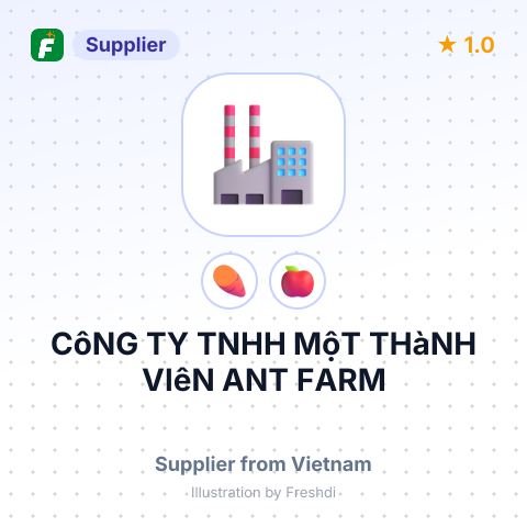 CôNG TY TNHH MộT THàNH VIêN ANT FARM – summary card, no photo uploaded yet