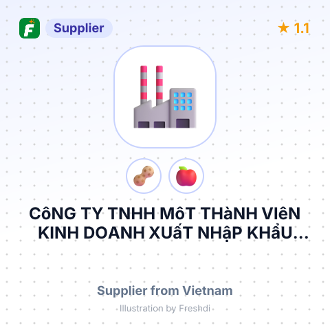 CôNG TY TNHH MôT THàNH VIêN KINH DOANH XUấT NHậP KHẩU HUY HIếU – summary card, no photo uploaded yet