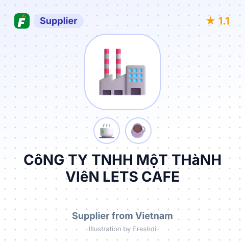 CôNG TY TNHH MộT THàNH VIêN LETS CAFE – summary card, no photo uploaded yet