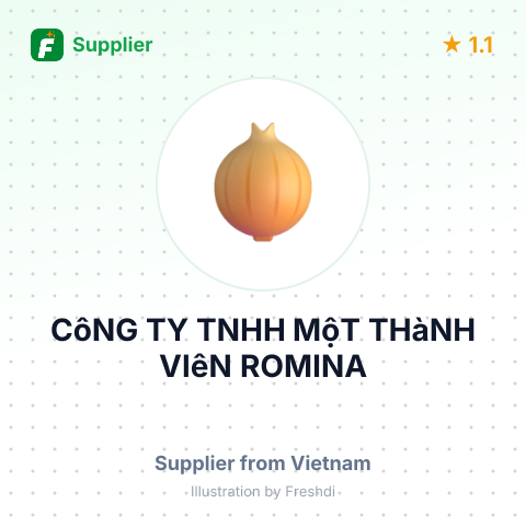CôNG TY TNHH MộT THàNH VIêN ROMINA – summary card, no photo uploaded yet