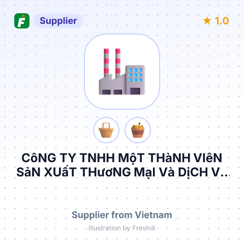 CôNG TY TNHH MộT THàNH VIêN SảN XUấT THươNG MạI Và DịCH Vụ HOàNG TUấN KHOA – summary card, no photo uploaded yet