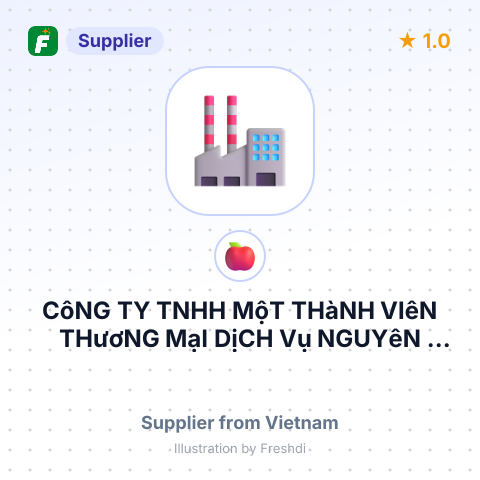 CôNG TY TNHH MộT THàNH VIêN THươNG MạI DịCH Vụ NGUYêN NGọC – summary card, no photo uploaded yet