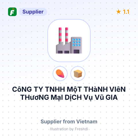 CôNG TY TNHH MộT THàNH VIêN THươNG MạI DịCH Vụ Vũ GIA – summary card, no photo uploaded yet