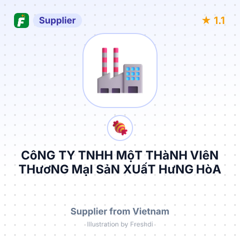 CôNG TY TNHH MộT THàNH VIêN THươNG MạI SảN XUấT HưNG HòA – summary card, no photo uploaded yet