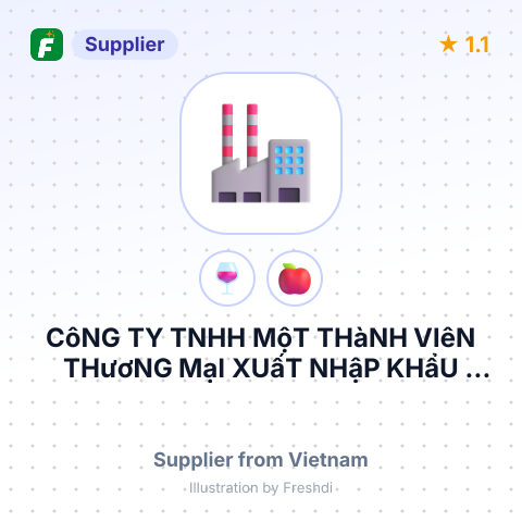 CôNG TY TNHH MộT THàNH VIêN THươNG MạI XUấT NHậP KHẩU HOàNG ANH – summary card, no photo uploaded yet