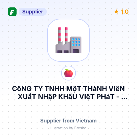 CôNG TY TNHH MộT THàNH VIêN XUấT NHậP KHẩU VIệT PHáT – summary card, no photo uploaded yet