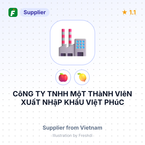 CôNG TY TNHH MộT THàNH VIêN XUấT NHậP KHẩU VIệT PHúC – summary card, no photo uploaded yet