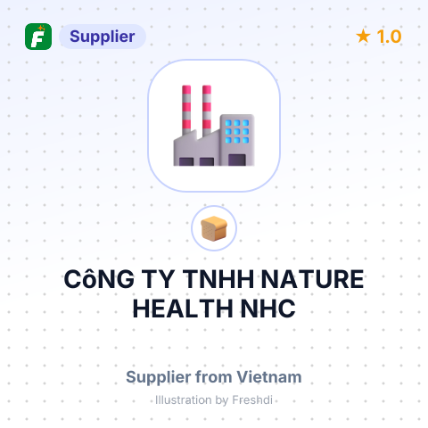 CôNG TY TNHH NATURE HEALTH NHC – summary card, no photo uploaded yet