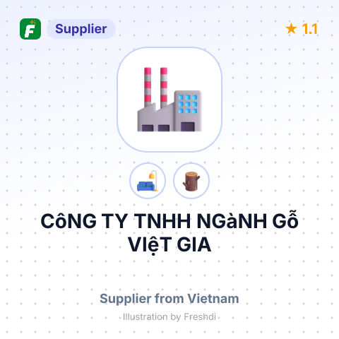 CôNG TY TNHH NGàNH Gỗ VIệT GIA – summary card, no photo uploaded yet