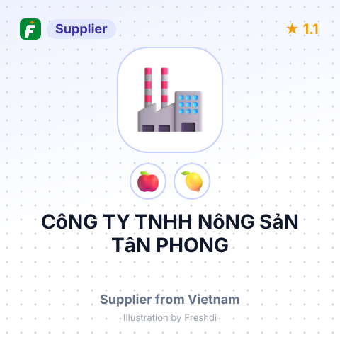 CôNG TY TNHH NôNG SảN TâN PHONG – summary card, no photo uploaded yet